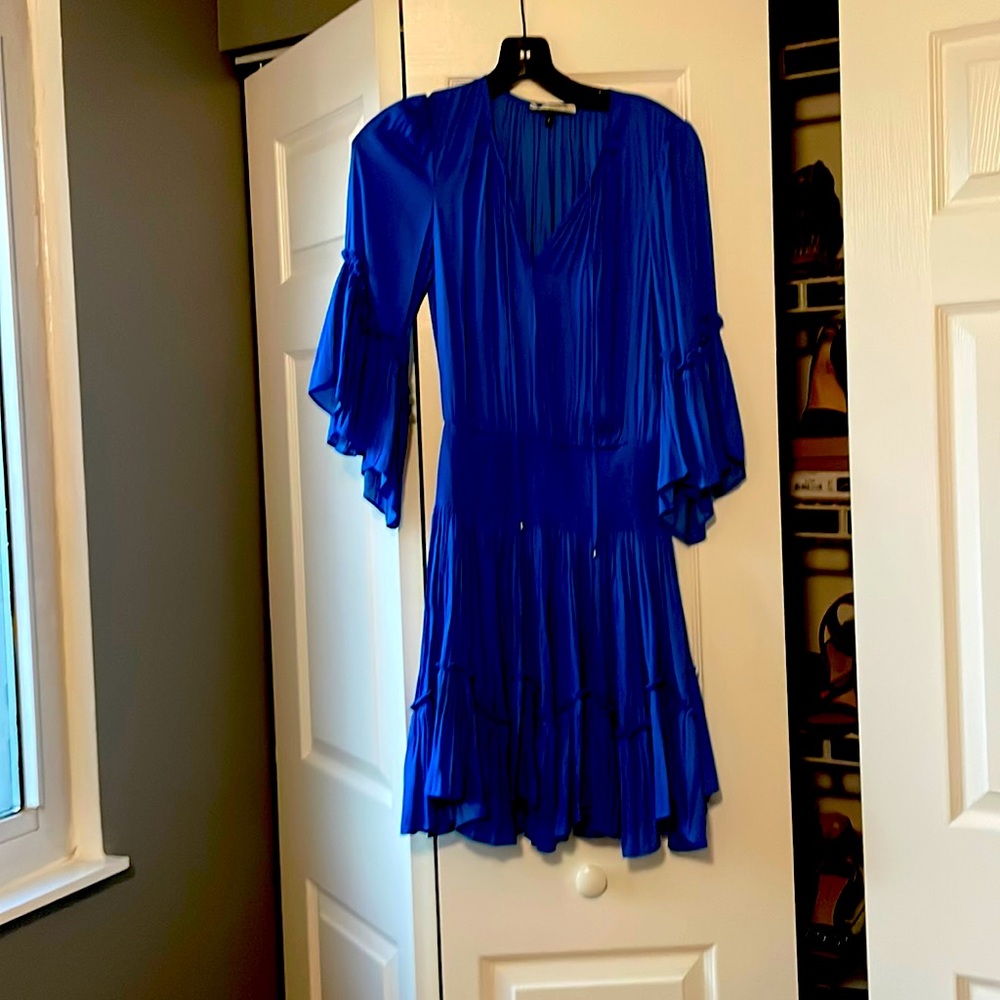 Halston heritage peasant dress